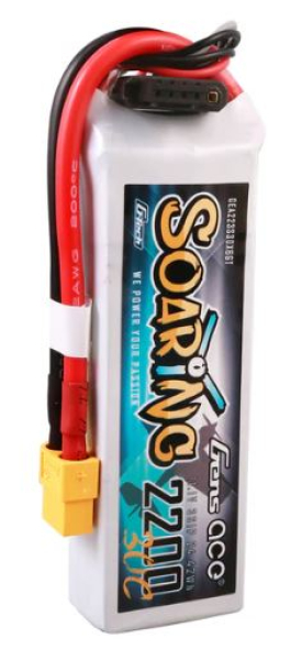 GEA223S30X6GT Lipo 11,1/2200 Soaring-30C"GT" XT60/XH